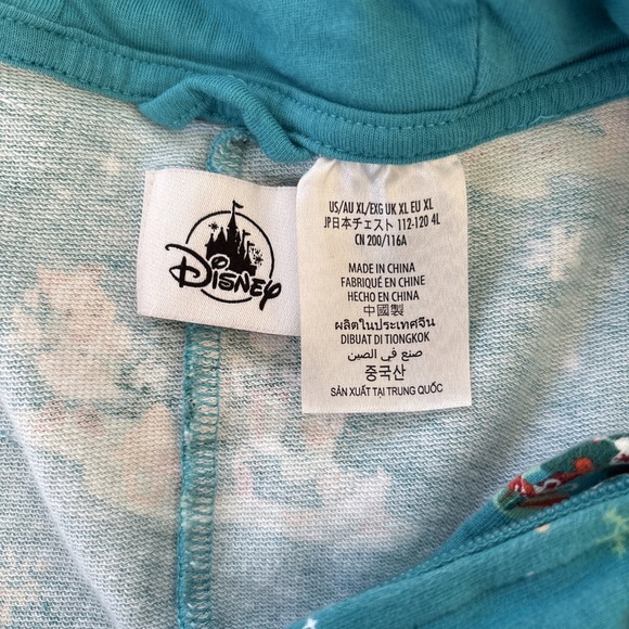 Disney‎ Mickey & Friends Mens XL Christmas Holiday Mouse Ears Coverall Pajamas - Picture 4 of 13